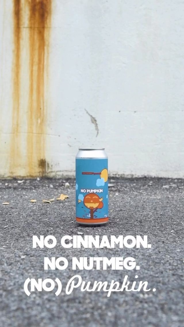No cinnamon. No nutmeg. (No) Pumpkin. 🎃 That’s right! It’s not a pumpkin beer! If you’re looking for a great hazy IPA offering, you’re in luck! This one from @sloopbrewingco is for you. (No) Pumpkin features notes of grape & stone fruit with a bold, hoppy finish.

#sloopbrewing #sloopbrewingco  #nopumpkin #nycraftbeer #nybeer #craftbeer #hazyipa