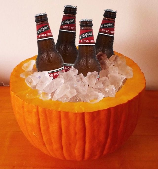 Now that's what we call a pumpkin beer...Happy Halloween! 🎃 👻 Check out our stories for more.

#pumpkin #pumpkinbeer #gansett #happyhalloween 

📷 @gansettbeer