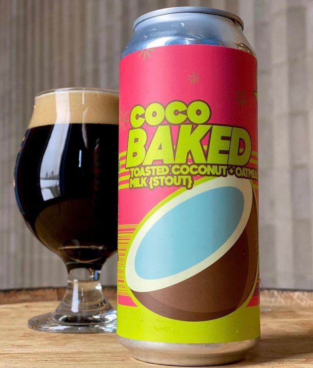 @sloopbrewingco Coco Baked is a pina colada for cooler weather. Brewed with malted oats, milk sugar, and golden, toasted coconut, it’s the perfect stout to remind you of warmer times.
