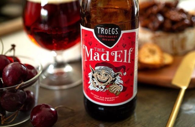 We can't believe it either, but the time is upon us.

Notes of ripe cherries and cinnamon, a beautiful ruby red hue, and with holiday festivities on the horizon, there's a lot to love about @troegsbeer Mad Elf. Available now!